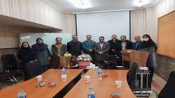 برگزاری جلسه دفاع از پایان نامه دانشجوی پزشکی 